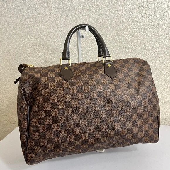 Louis Vuitton Damier Ebene Speedy 35 - Picture 9 of 16